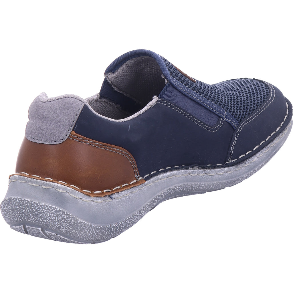 Rieker Herren Slipper  in blau