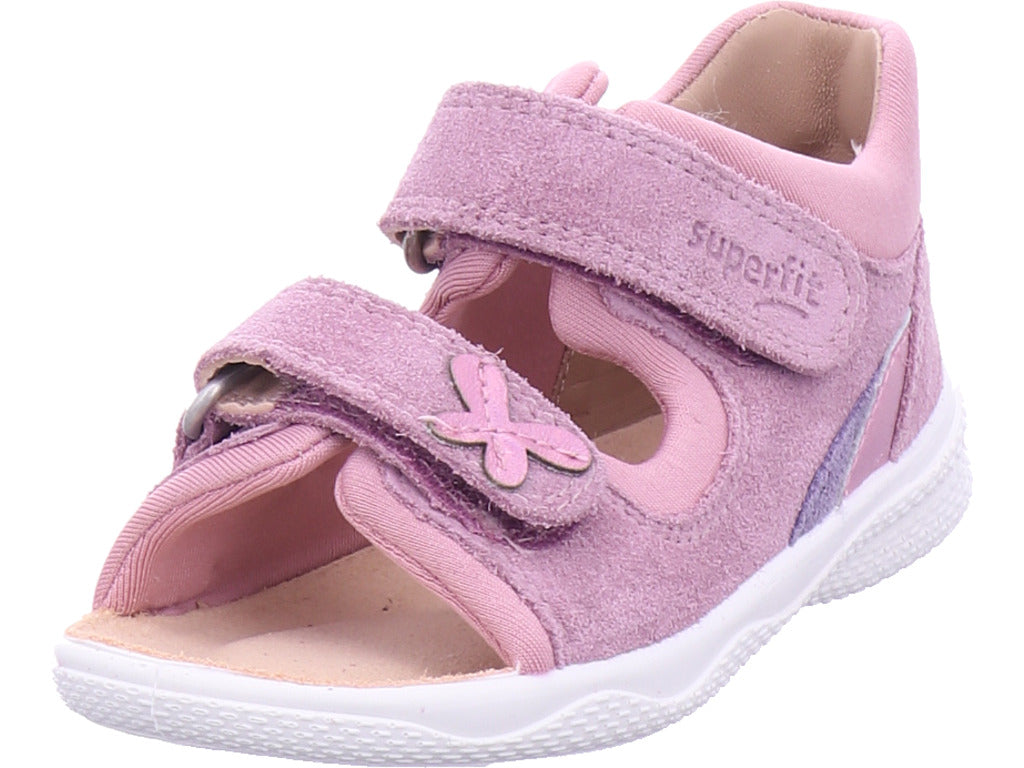 Superfit Mädchen Sandalette Sandale Leder \ Polly in lila