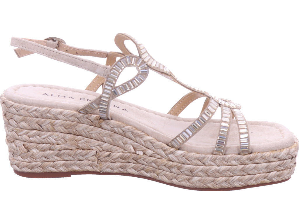 Alma En Pena Women's Sandal in gold