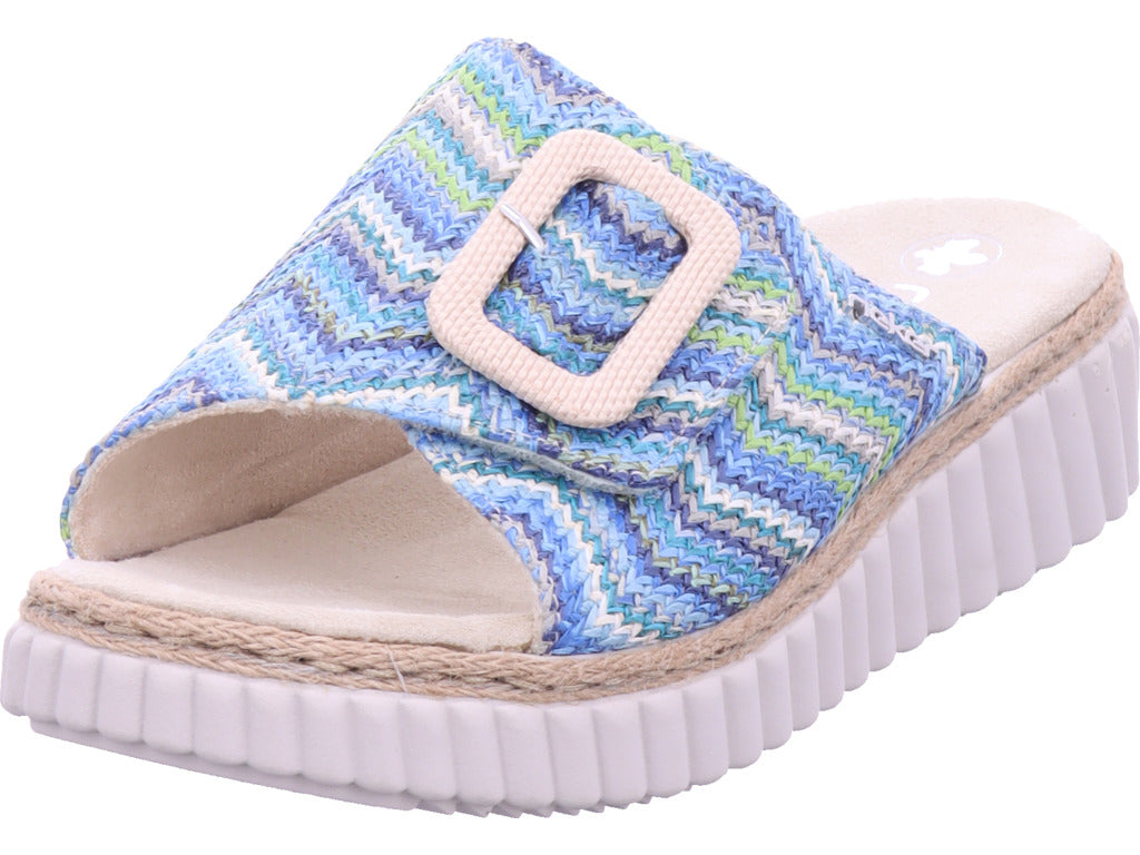 Rieker Damen  Fsk Damen Sandalen in blau