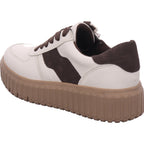 Jana Damen Sneaker  in beige
