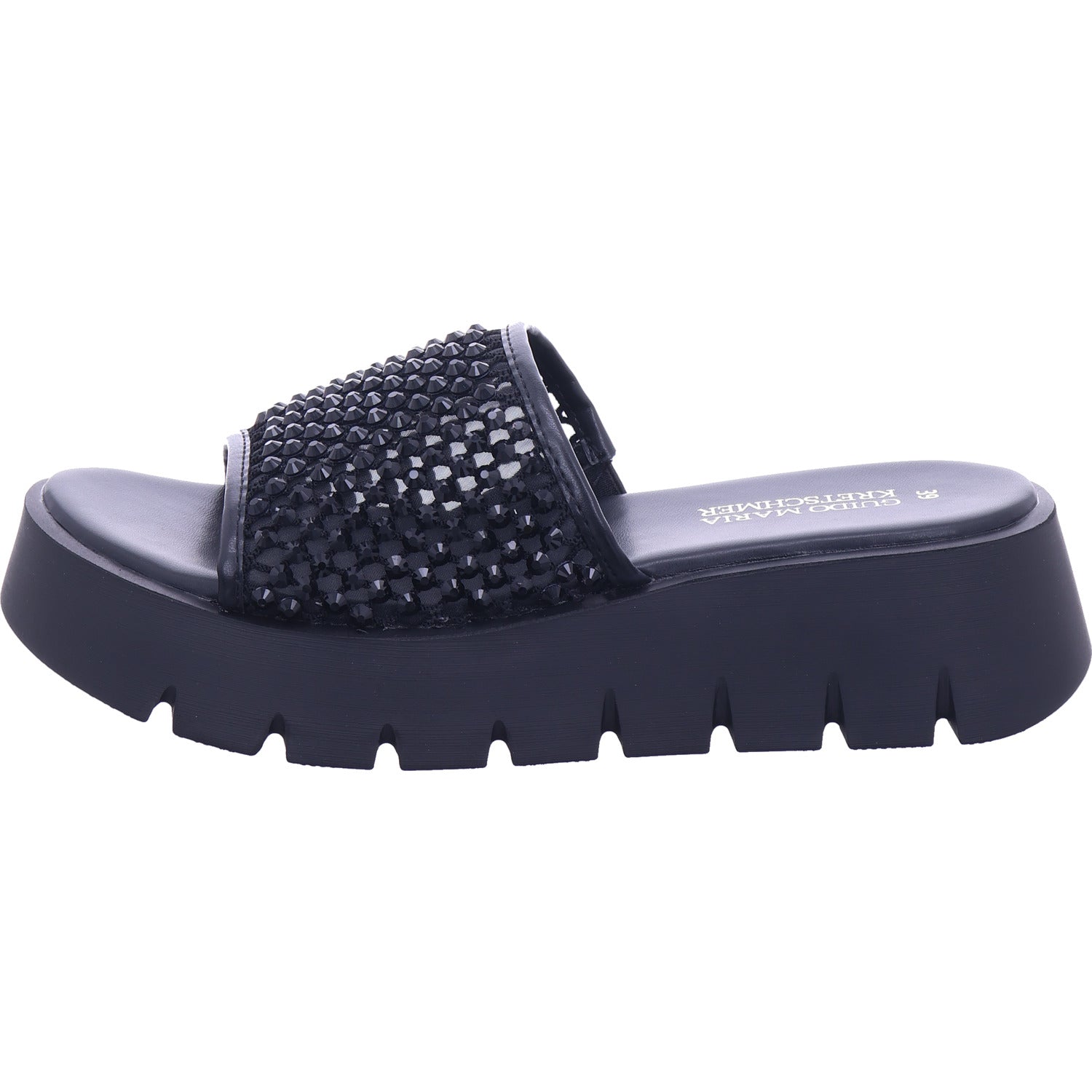 Marco Tozzi Damen Pantolette  in schwarz