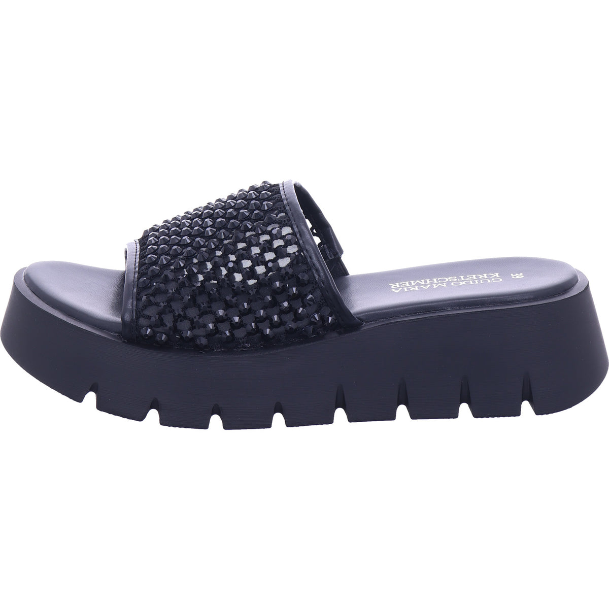 Marco Tozzi Damen Pantolette  in schwarz