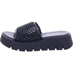 Marco Tozzi Damen Pantolette  in schwarz
