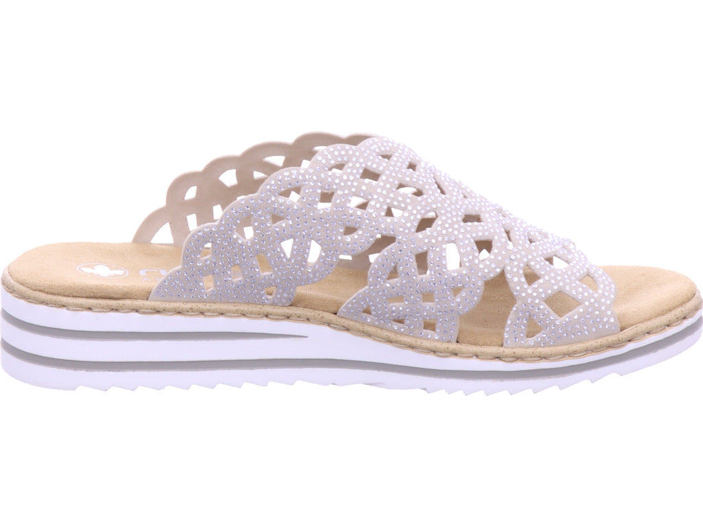 Rieker Women's Mule Fsk Women's Sandals in beige