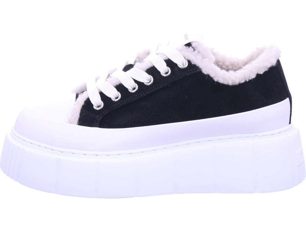 INUIKII Damen Sneaker Matilda Curly Black in schwarz