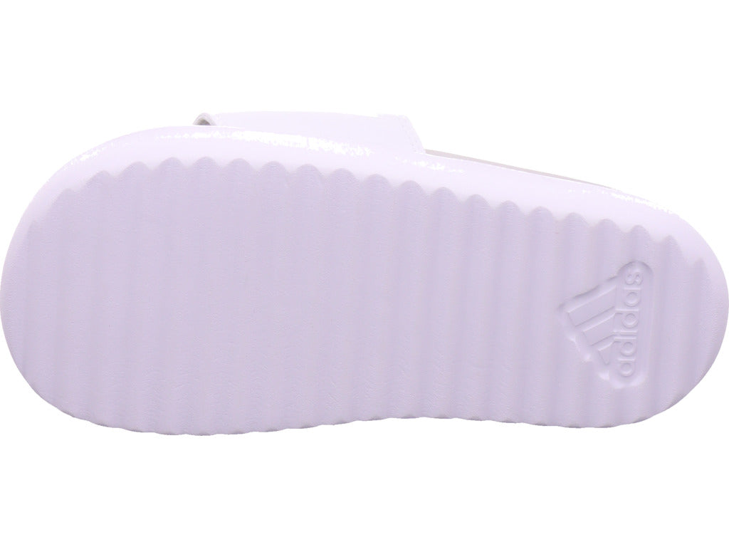 Adidas Damen Badeschuh Adidas Adilette Platform in weiß