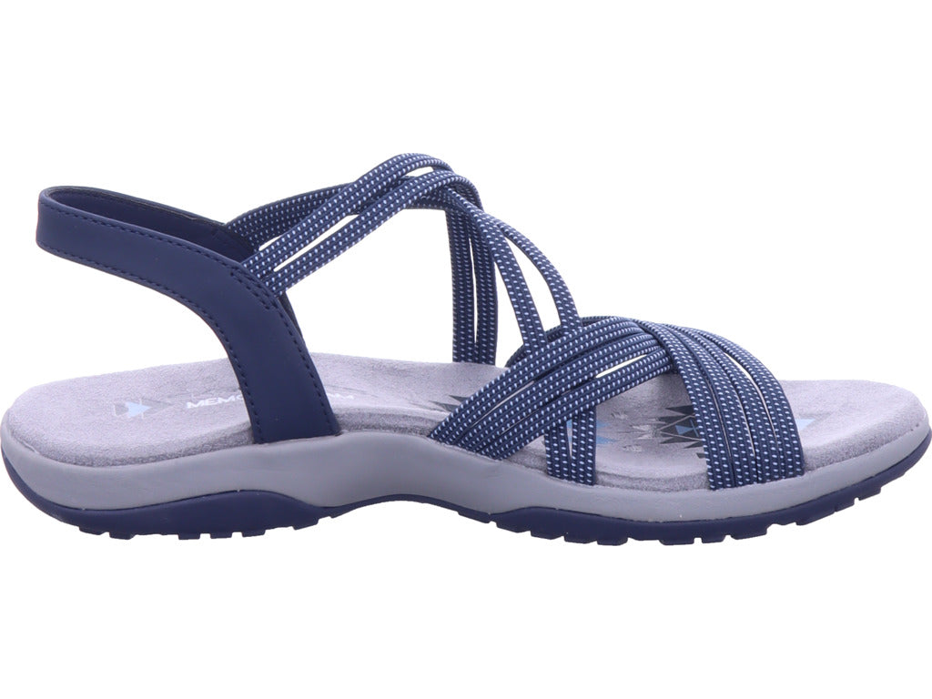 SKECHERS Dámské sandály v modré barvě