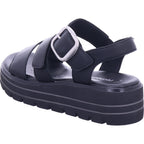 Remonte Damen Sandale  in schwarz
