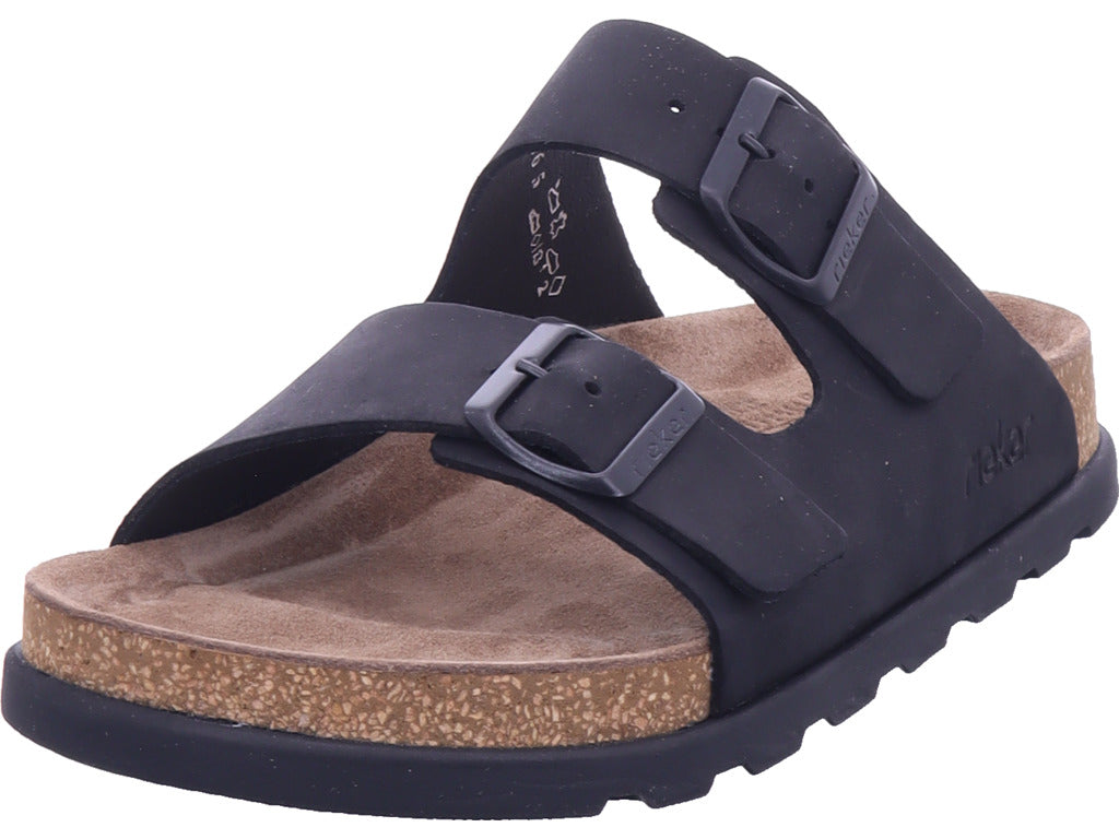 Rieker Men's Mules, Men's Sandals in Black