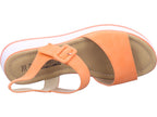 Shoe-world Damen Sandalette  in orange