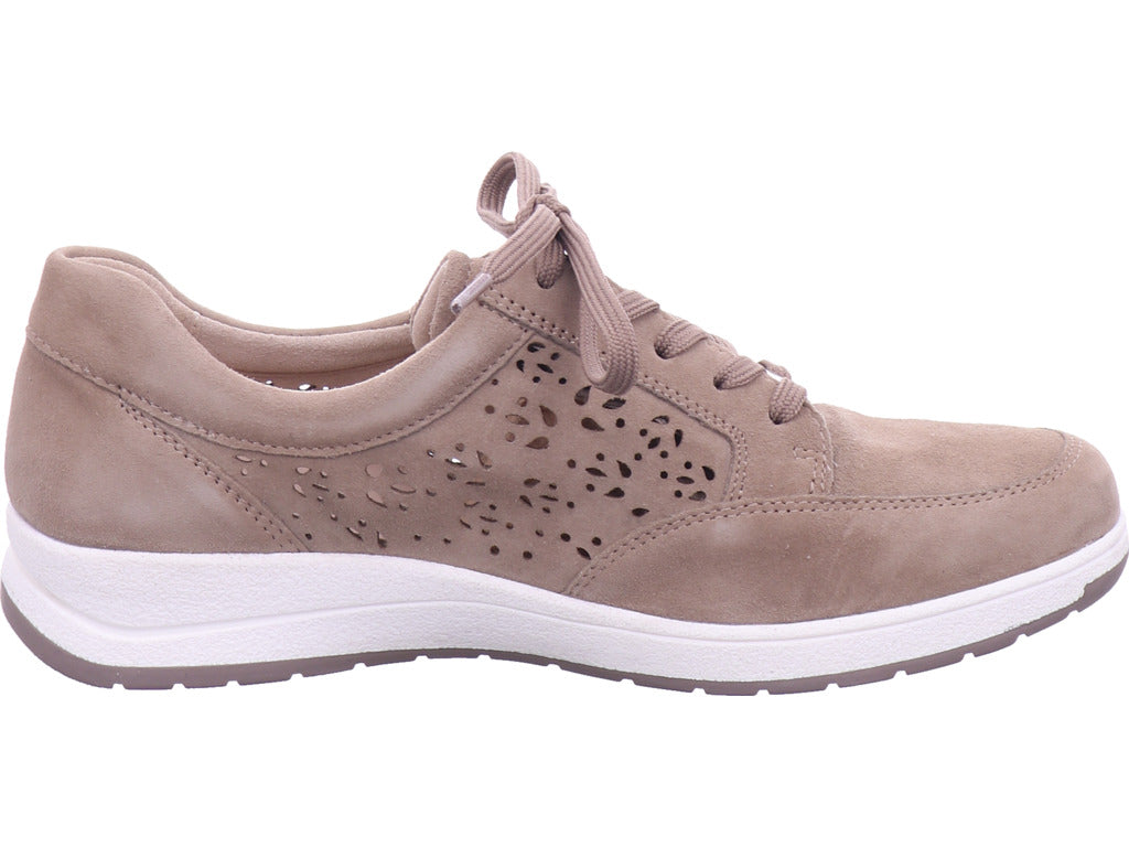 Caprice Damen Sneaker Women Lace-Up in beige