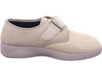 Varomed Women's Slipper Zürich Stretch Shoe in Beige