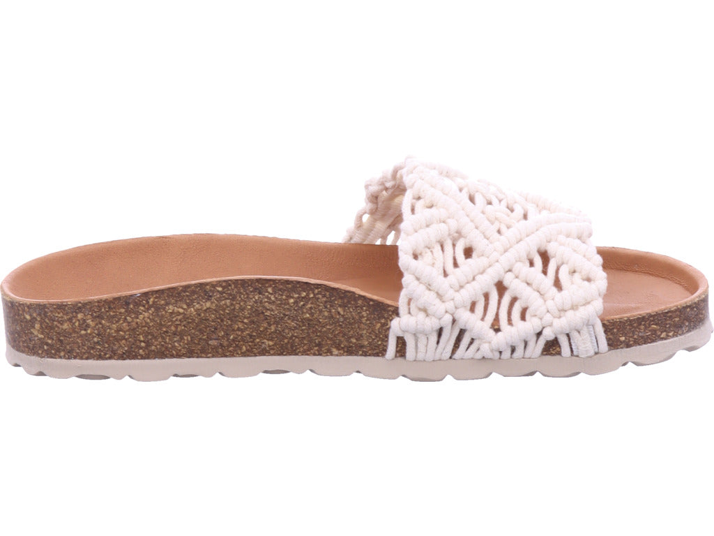 Verbenas Damen Pantolette  in beige