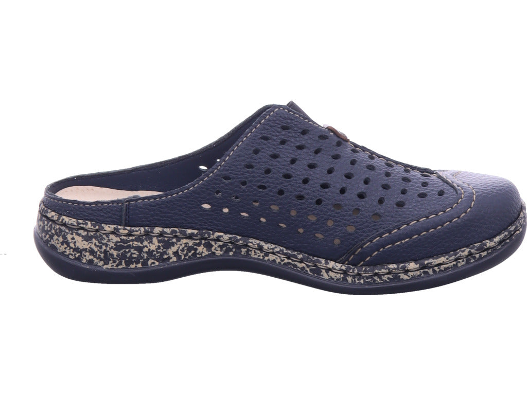 Rieker Women's Mule Fsk Women's Low Shoes in blue
