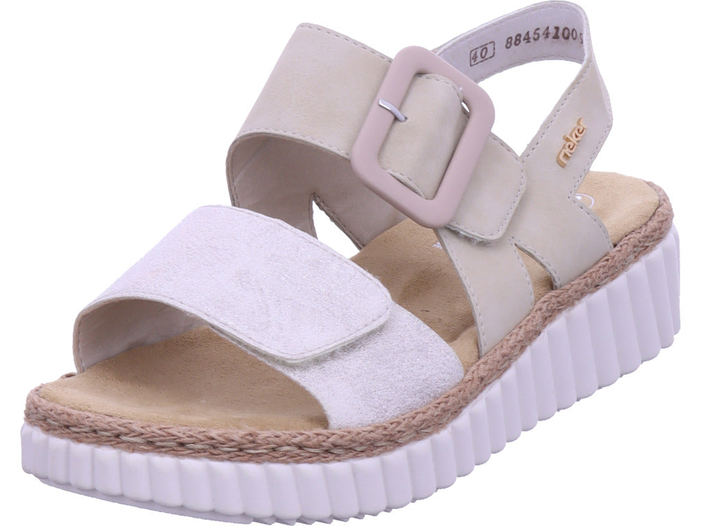 Rieker Women's Mule Fsk Women's Sandals in beige