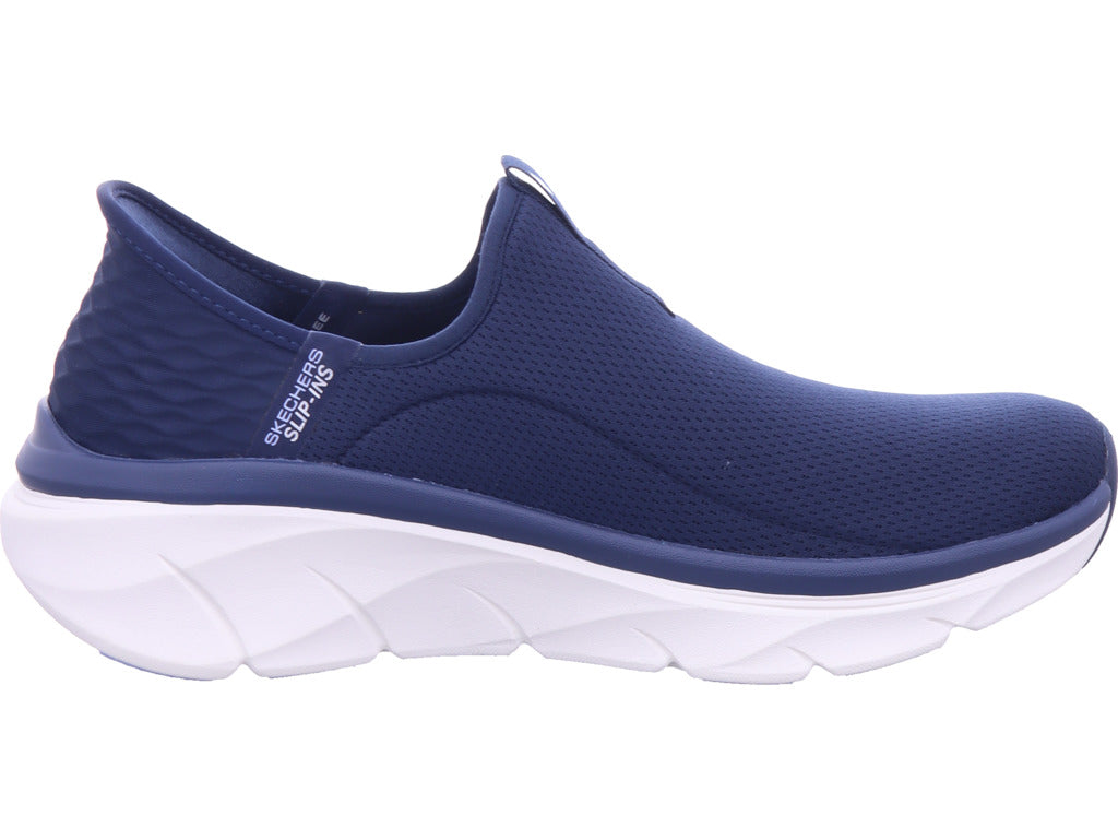 SKECHERS Damen Slipper D Lux Walker 2.0 in blau