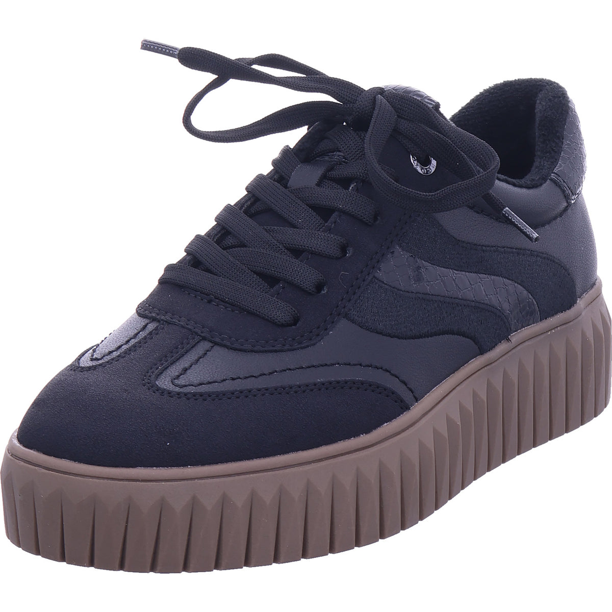 Marco Tozzi Damen Sneaker  in schwarz