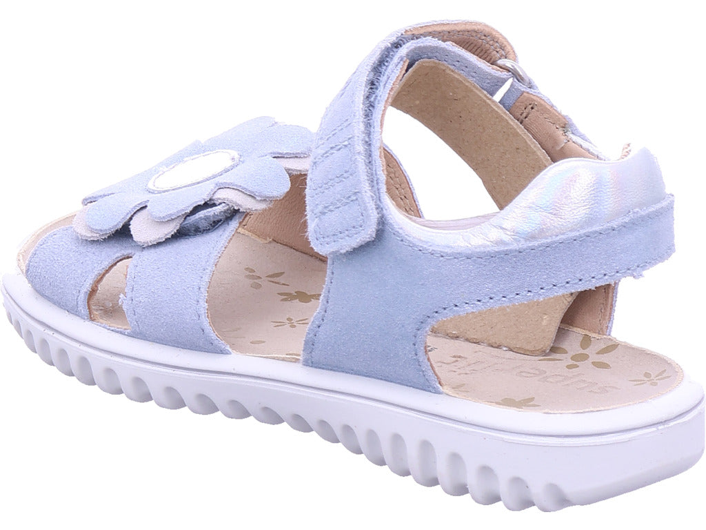 Superfit Mädchen Sandale \ Sparkle in blau