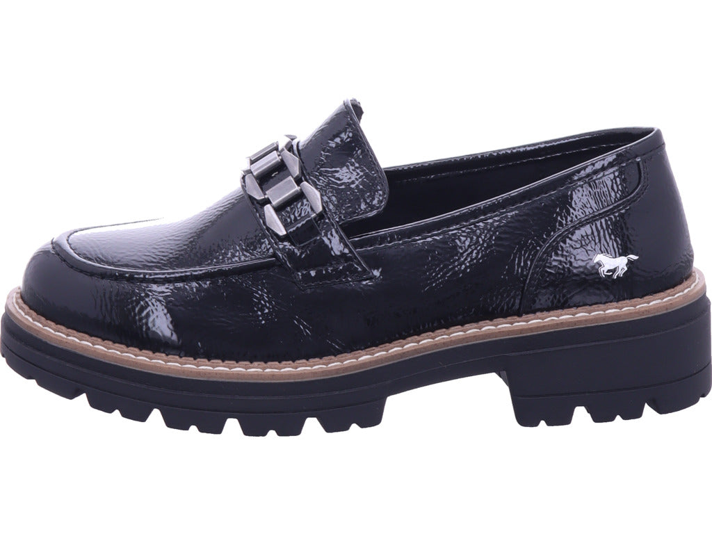 Mustang Damen Slipper  in schwarz