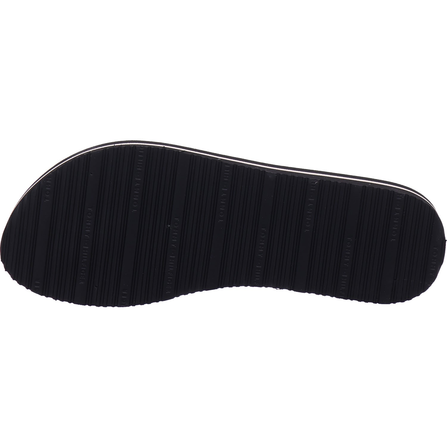Tommy Hilfiger dámské pantofle Th Webbing Summer Sandal v černé barvě