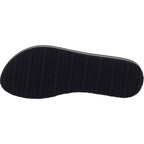 Tommy Hilfiger dámské pantofle Th Webbing Summer Sandal v černé barvě