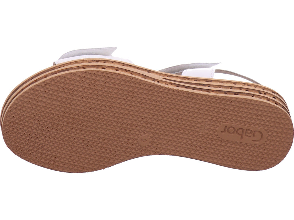 Gabor Damen Sandalette  in weiß