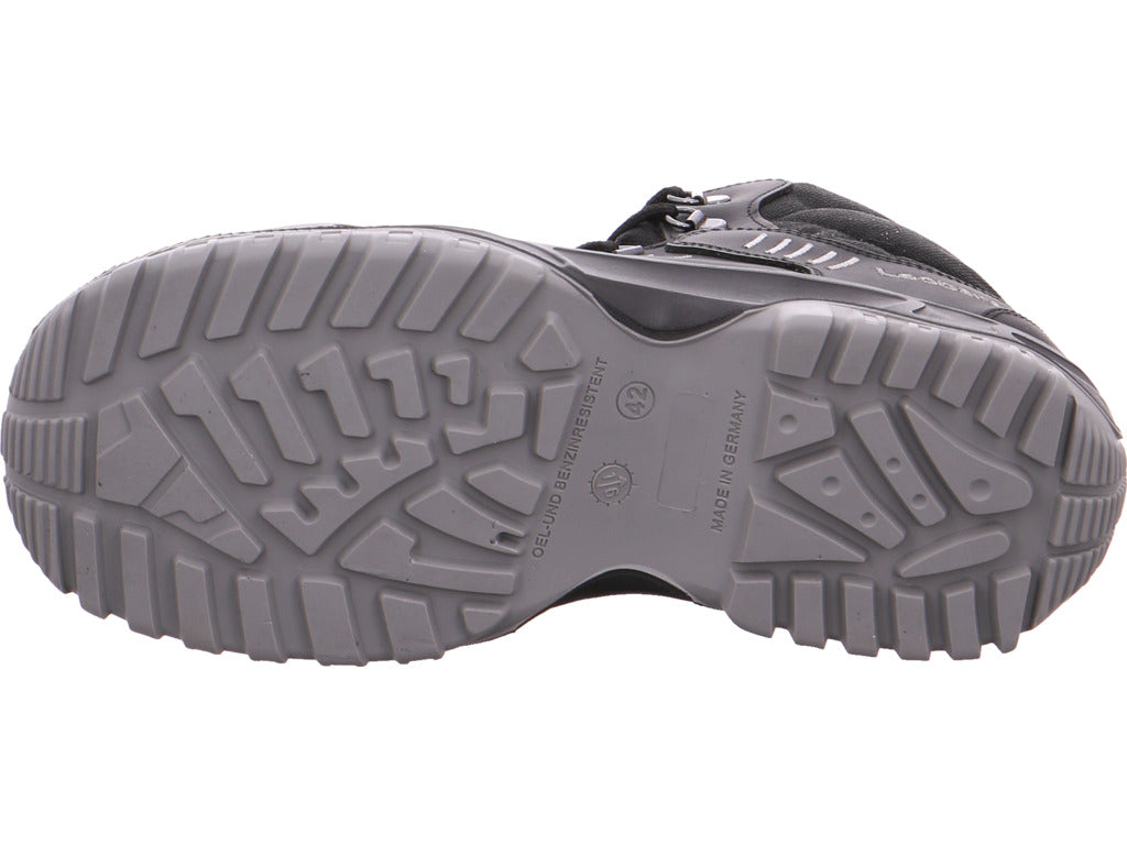 Pánská pracovní obuv s leopardím vzorem S3 v černé barvě