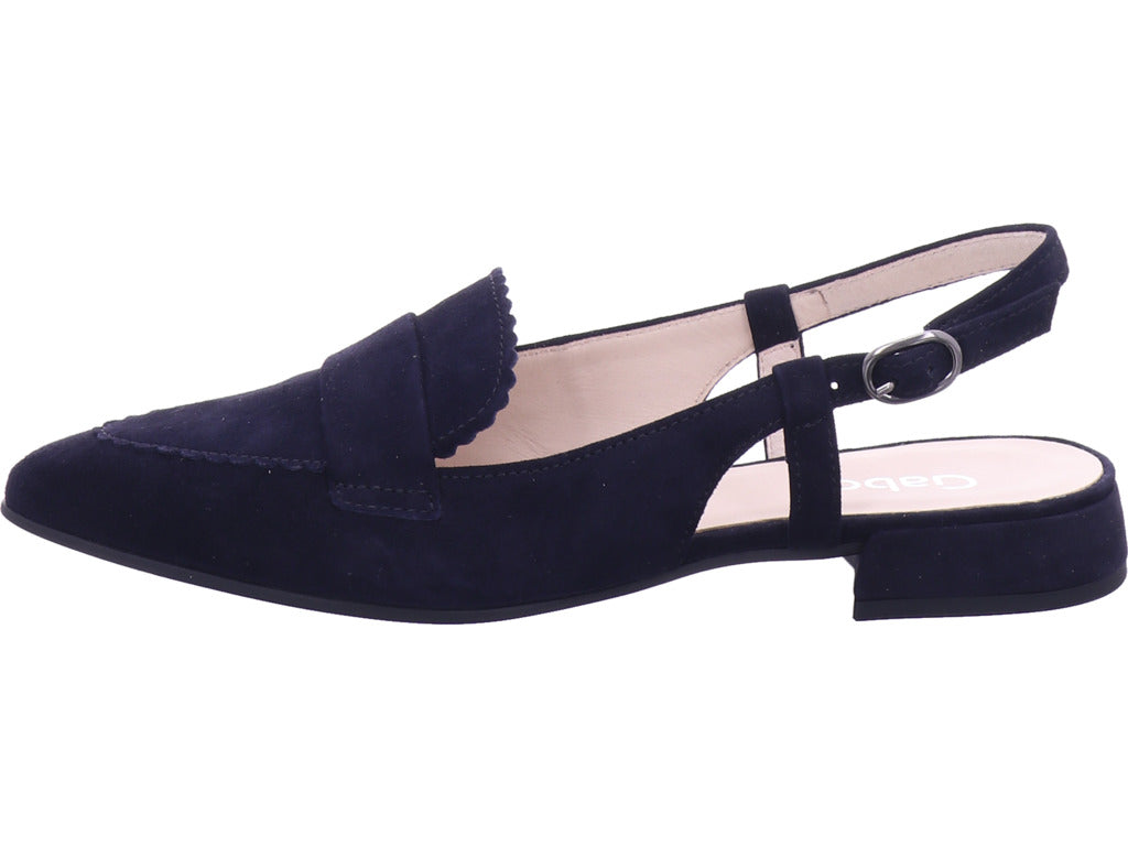 Gabor Damen Slipper  in blau