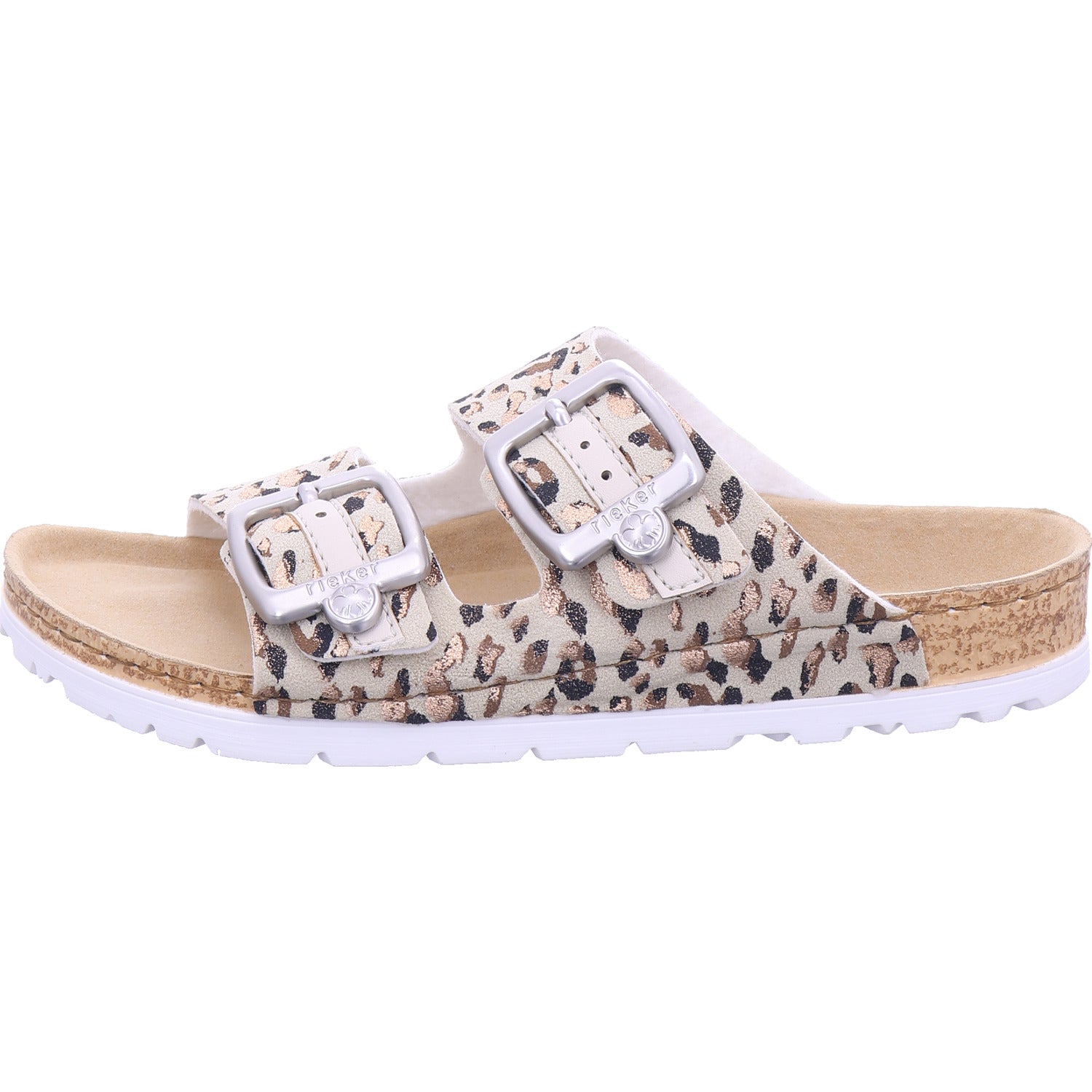 Rieker Damen Pantolette  in beige
