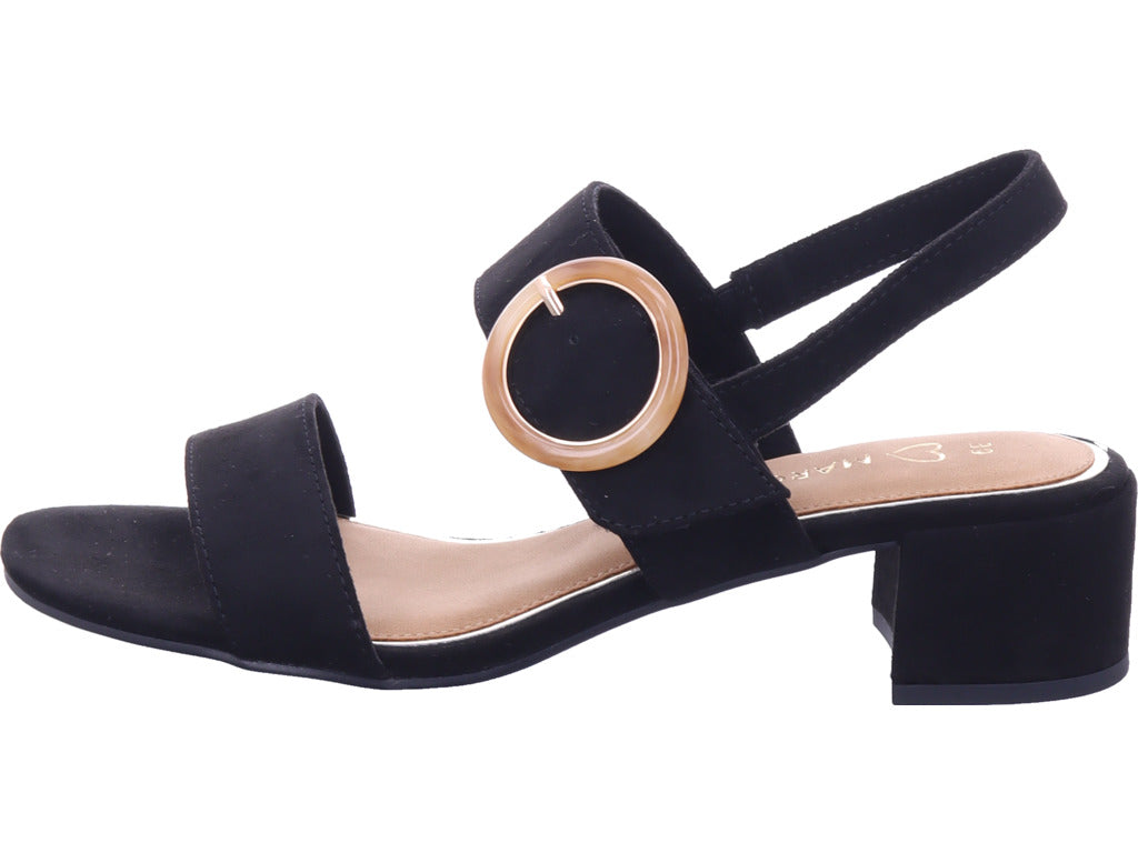 Marco Tozzi Damen Sandale  in schwarz