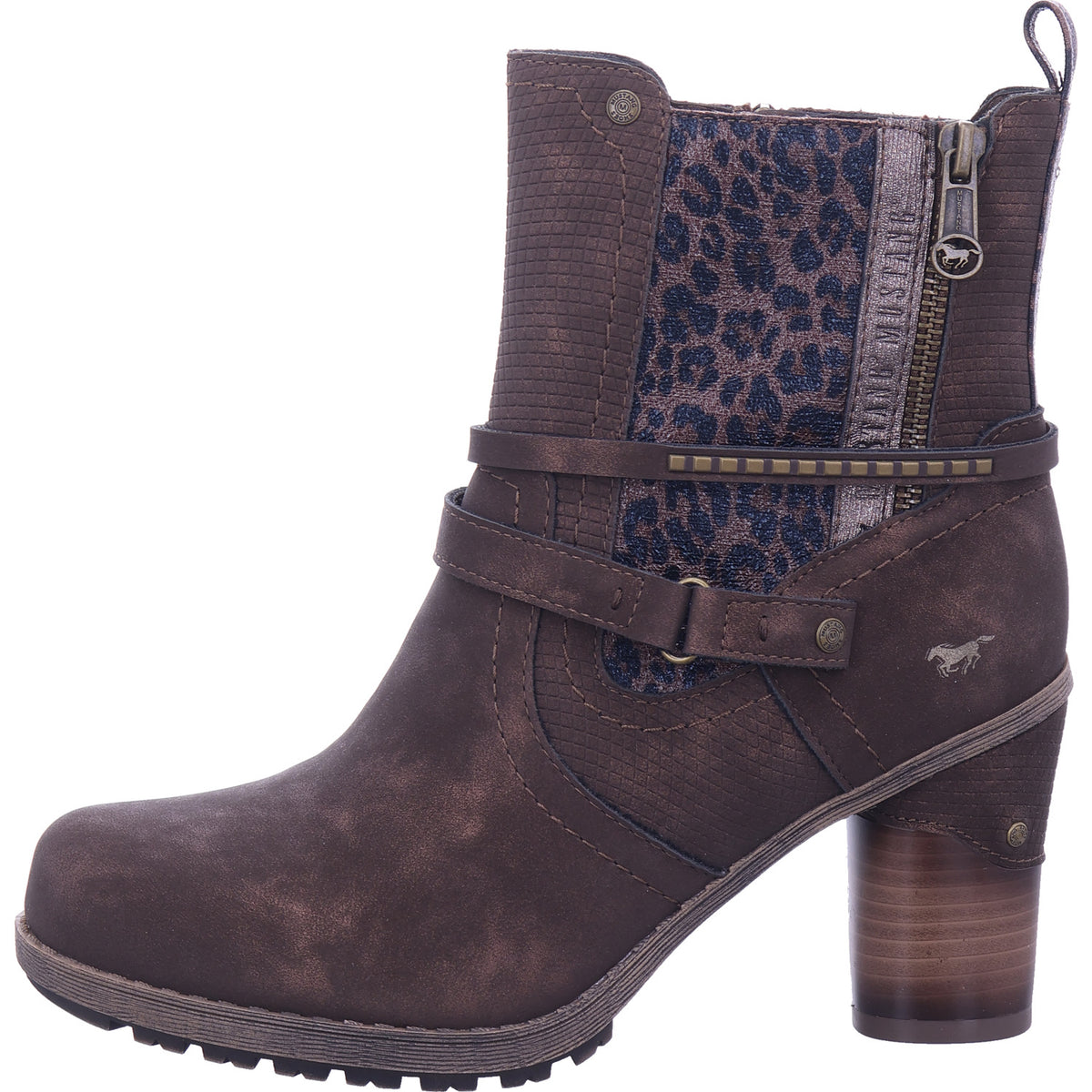 Mustang Damen Stiefelette  in braun