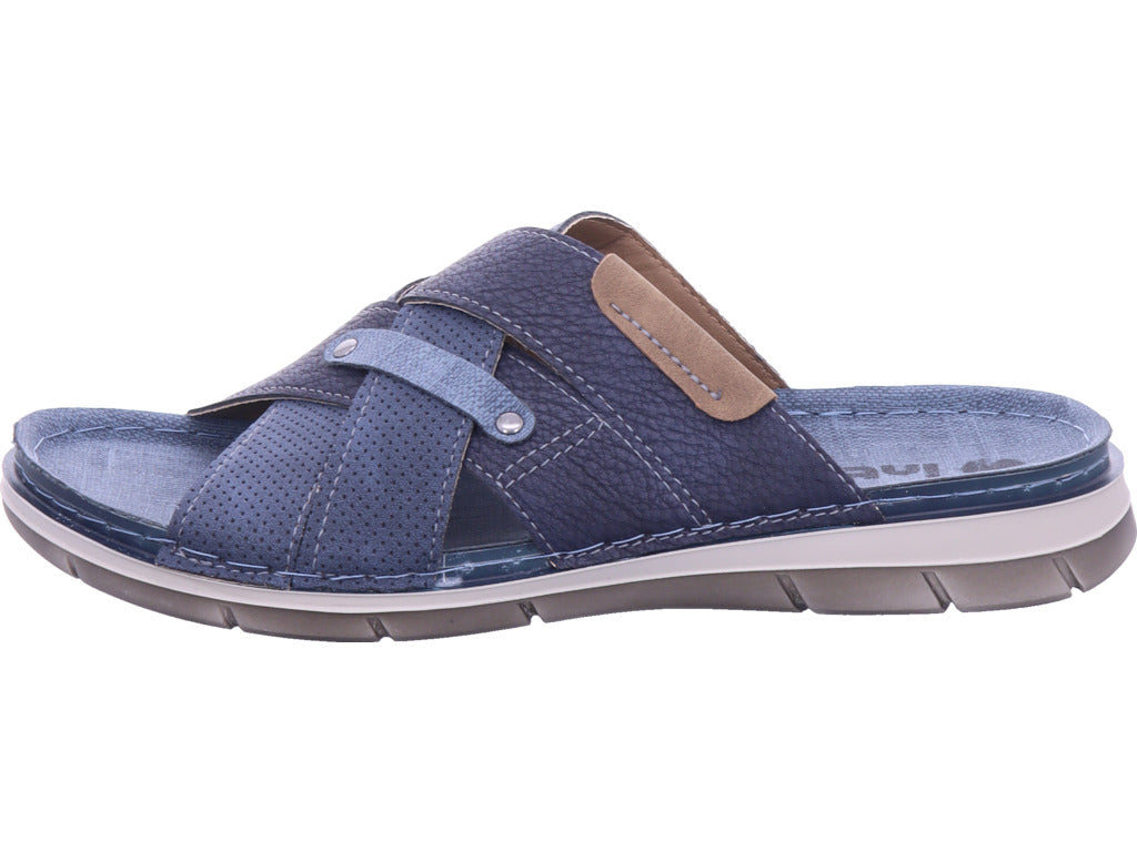 Inblu Herren Pantoffel  in blau