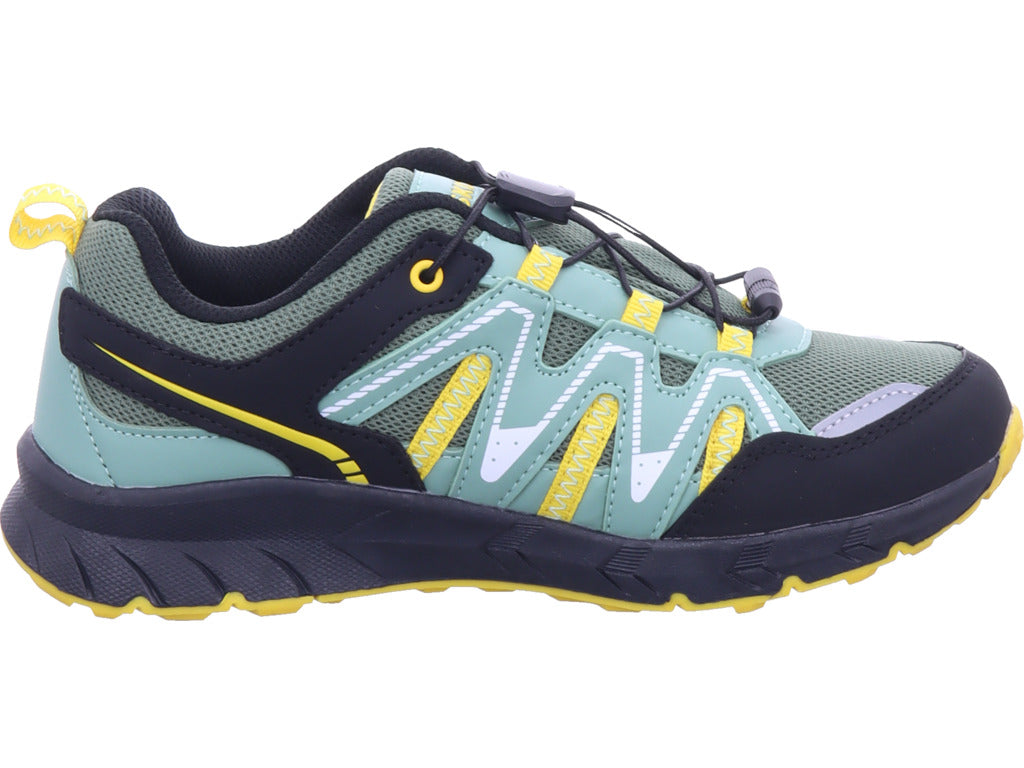 Chlapecké turistické boty Skogan v zelené barvě