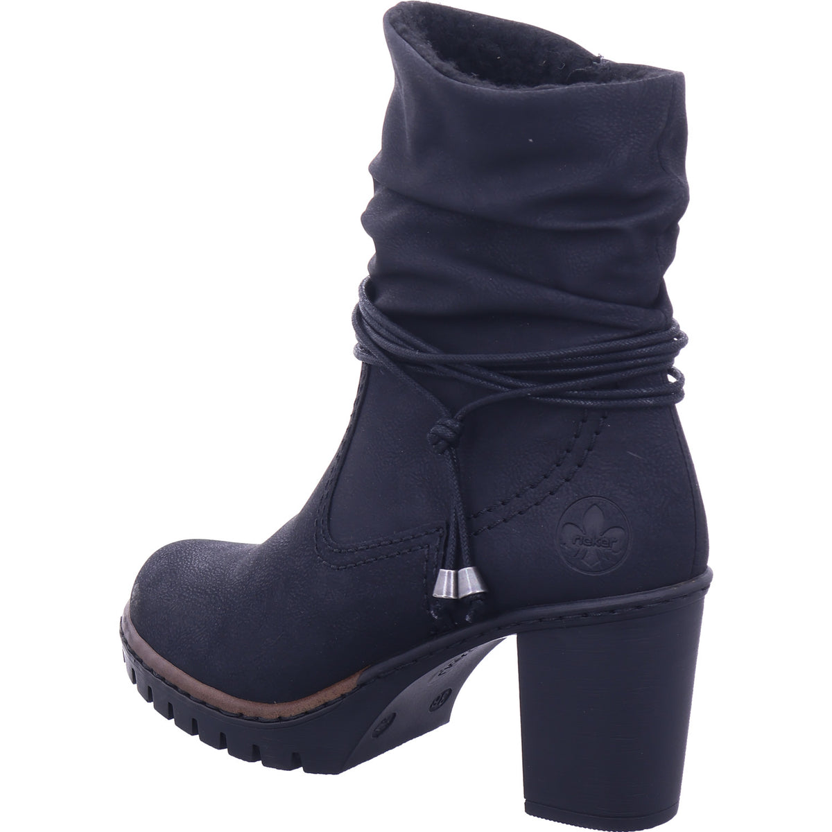 Rieker Damen Stiefel  in schwarz