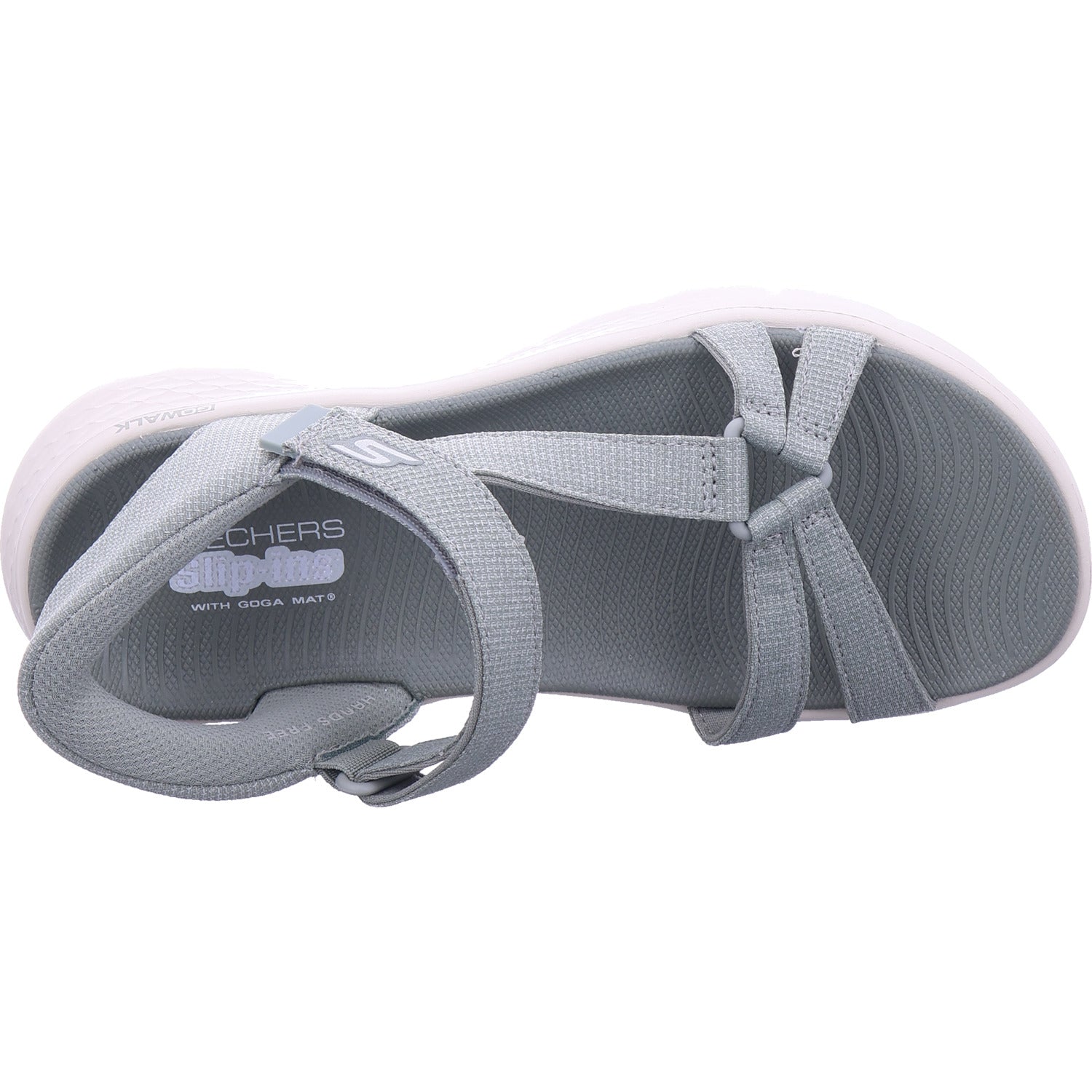 Dámské sandály SKECHERS Go Walk Flex v zelené barvě