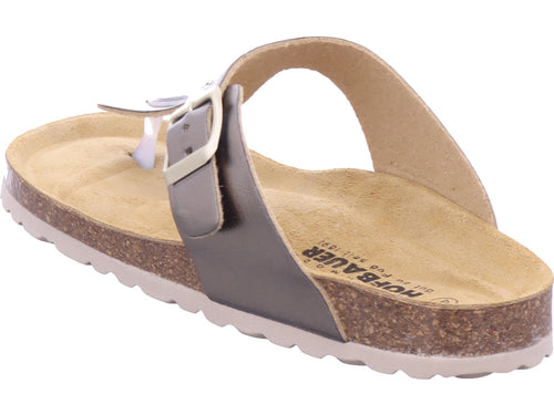 Canadian John Damen Pantolette Platin in sonstige
