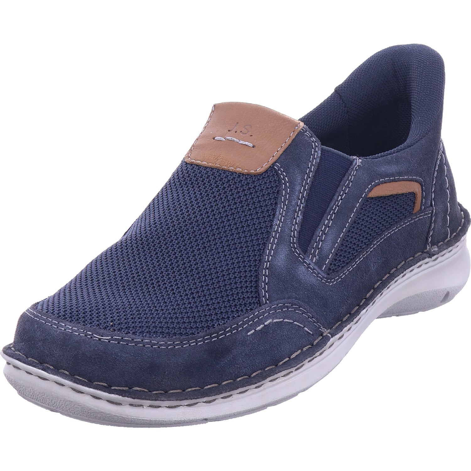 Josef Seibel Herren Slipper New Anvers 25 in dunkel-blau