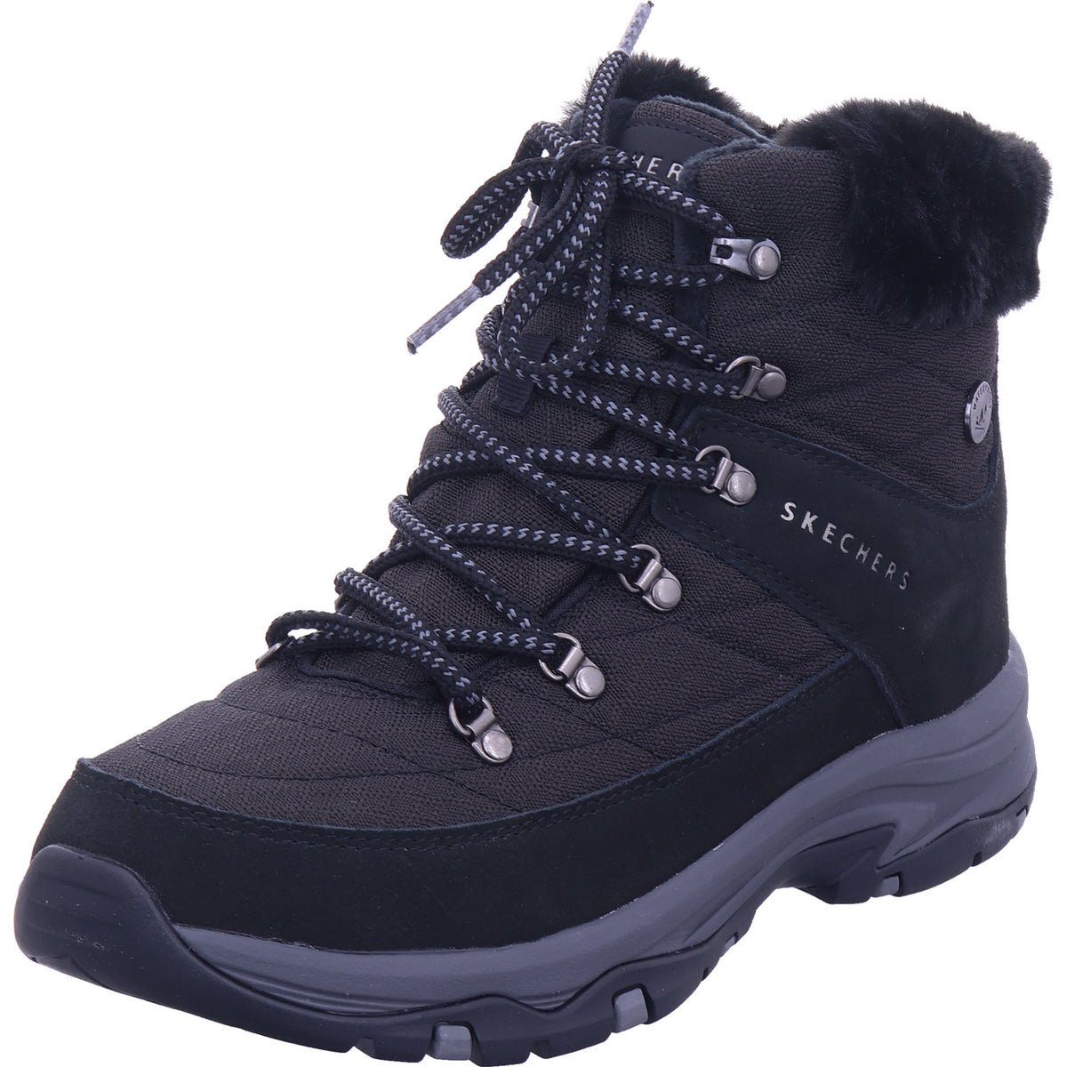 SKECHERS Damen Moonboots Trego in schwarz