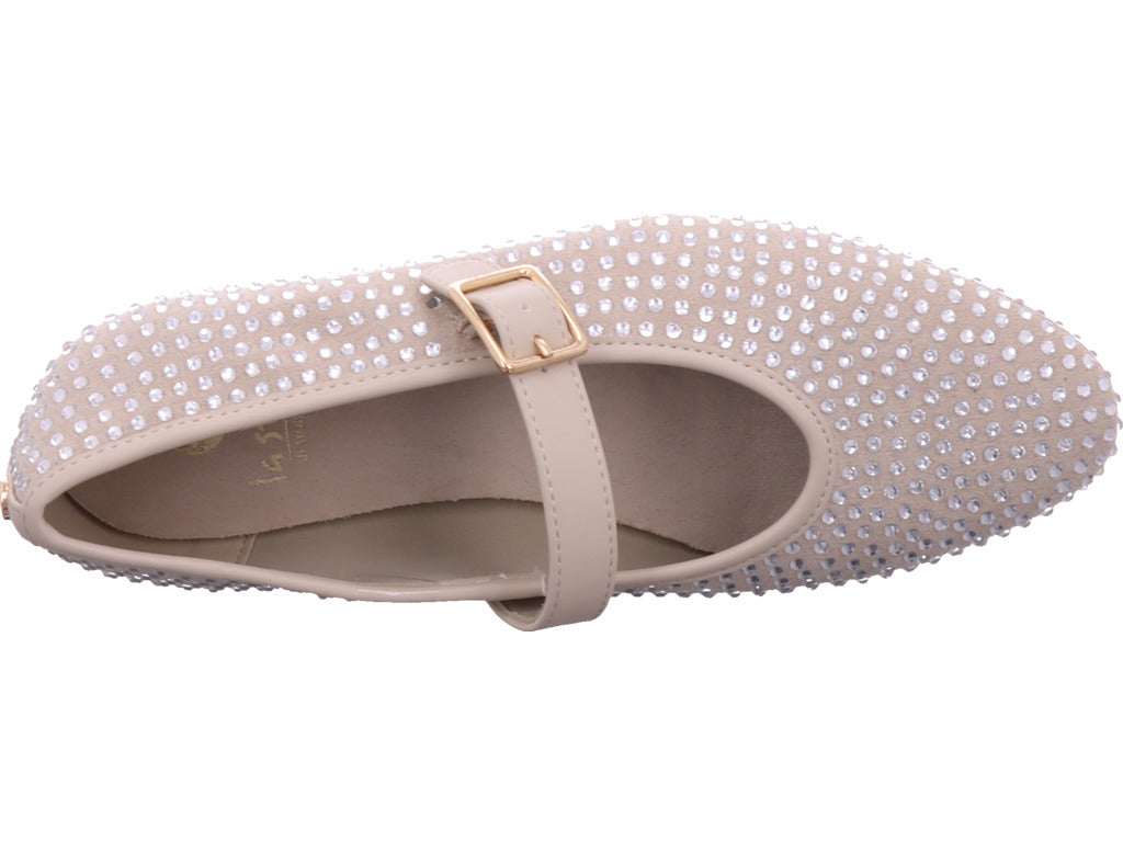 La Strada Damen Ballerina  in beige
