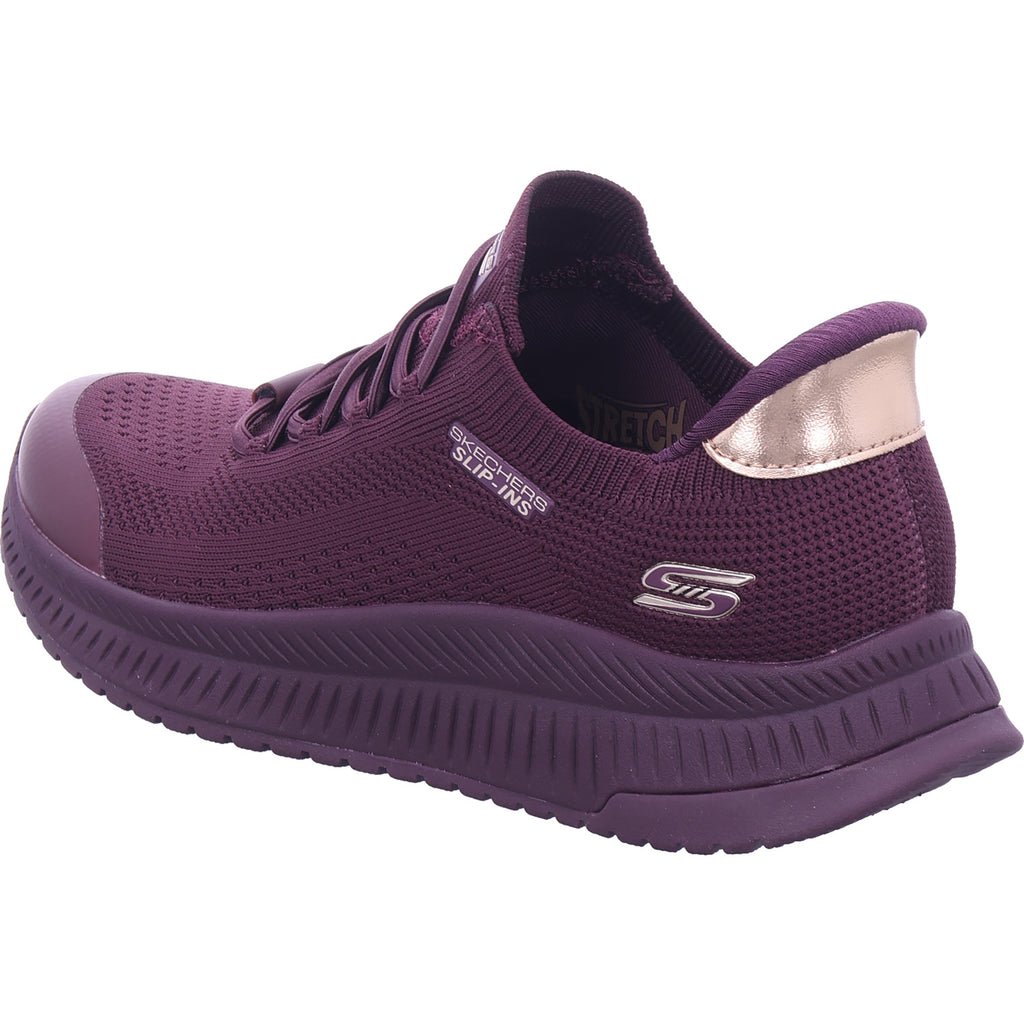 SKECHERS Damen Sneaker Bobs Squad in bordo