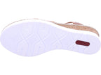 Rieker Damen Sandalette Fsk Damen Sandalen in braun