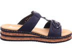 Rieker Women's Mule in blue