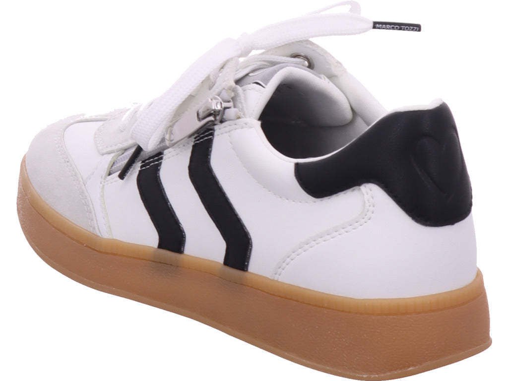 Marco Tozzi women's sneakers in white