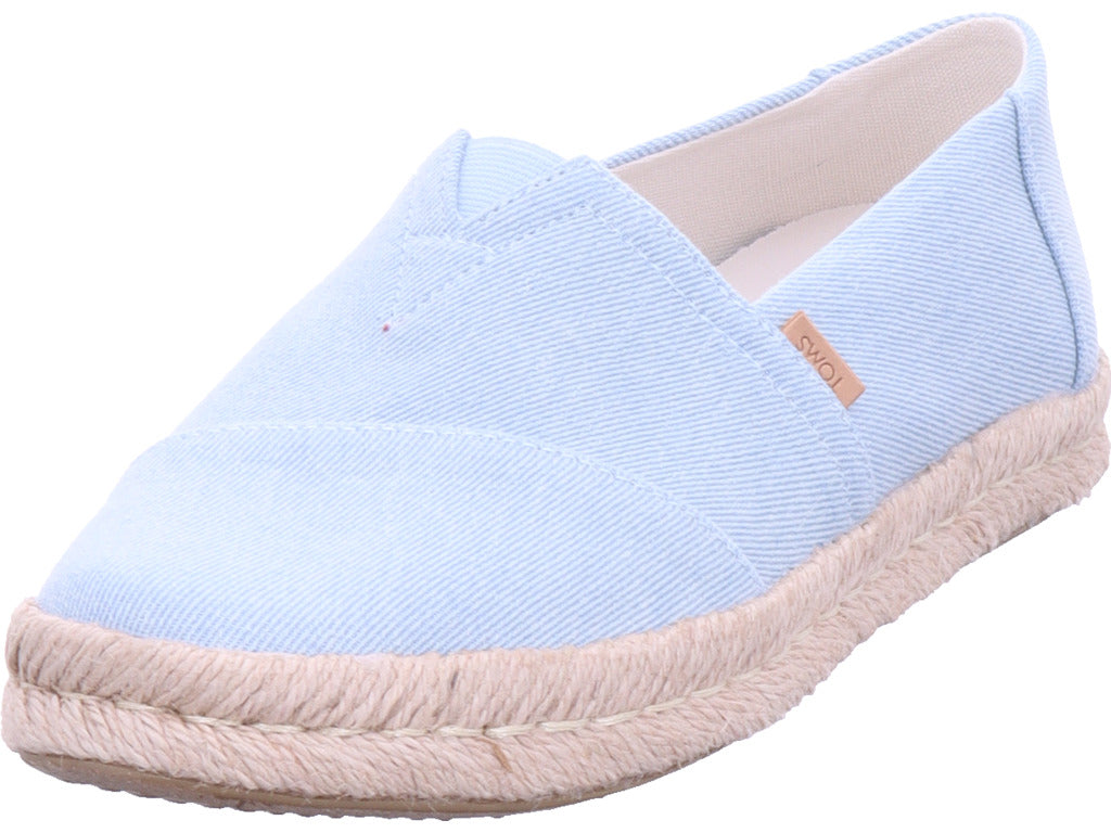 Dámské nazouváky TOMS Alpargata Rope 2.0 modré
