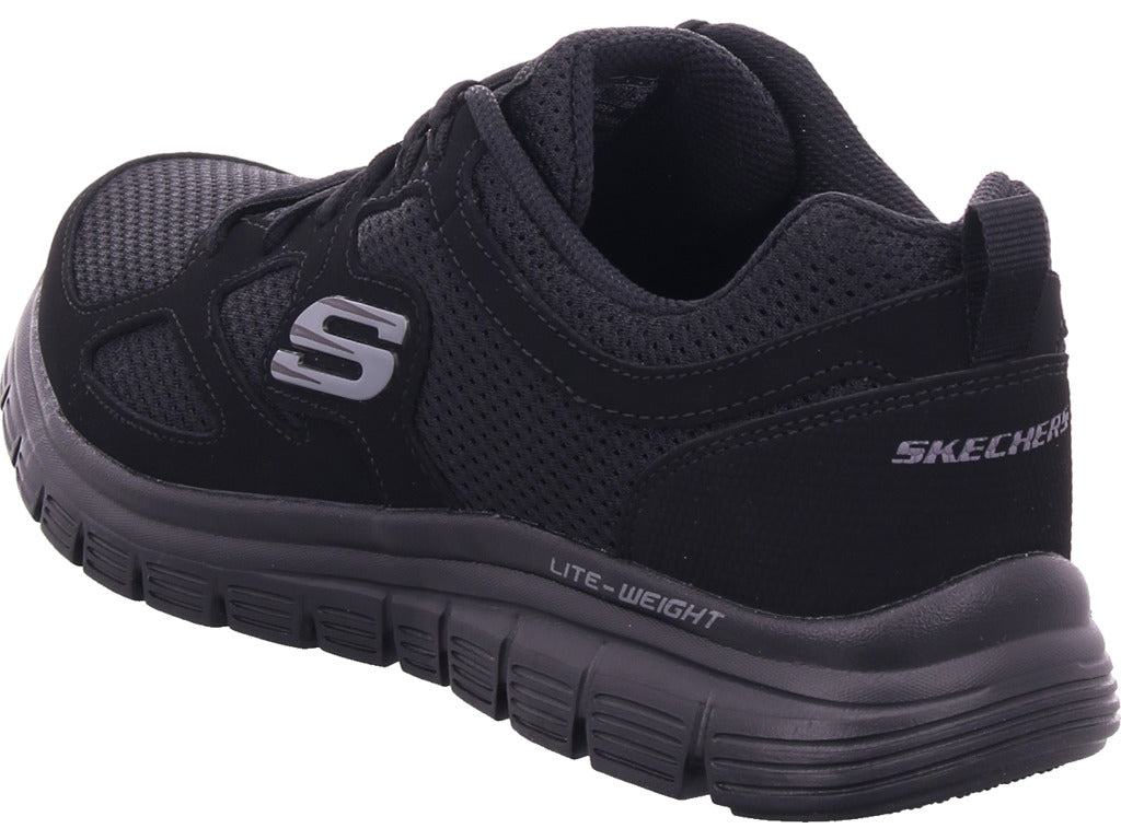 SKECHERS Men's Sneakers Burns Agoura in Black