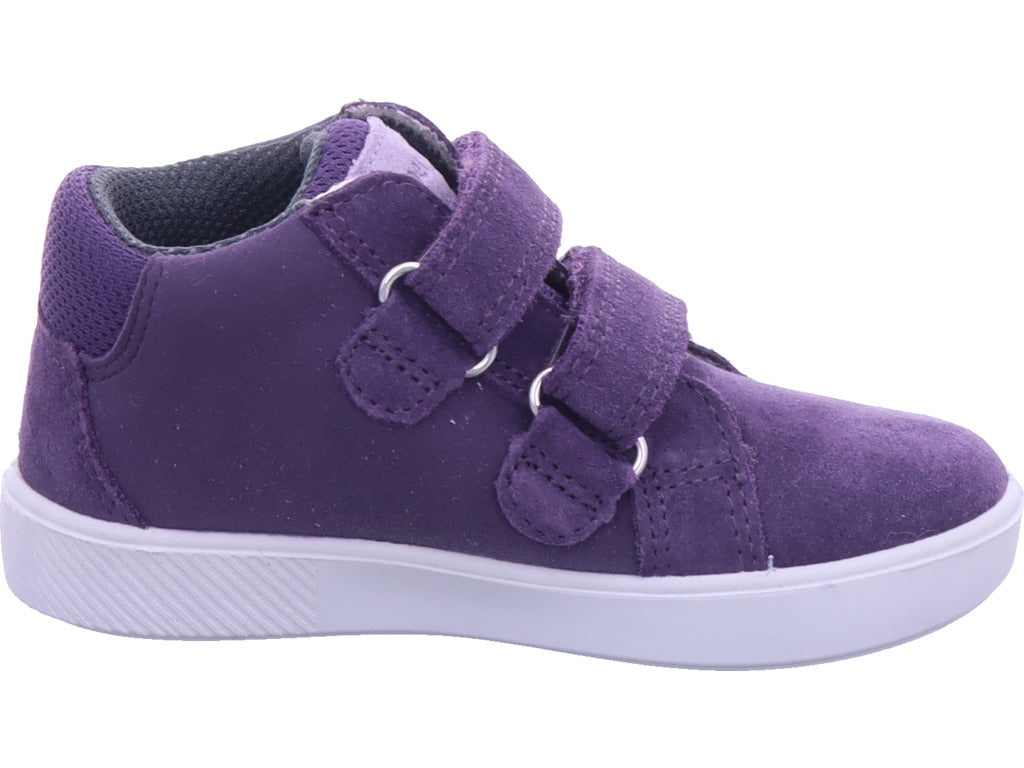 Superfit Girls' First Walking Shoe Ankle Boot Leather \ Supies in purple