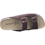 Planet Footwear Men's Mule Men's Deep Footbed Mules in brown