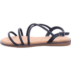 Dámské sandály Planet Footwear v černé barvě