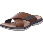 Rieker Men's Mule in Brown